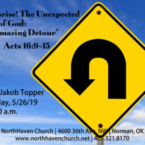 Surprise! The Unexpected Acts of God: An Amazing Detour