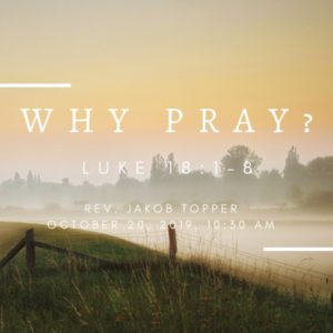 Why Pray