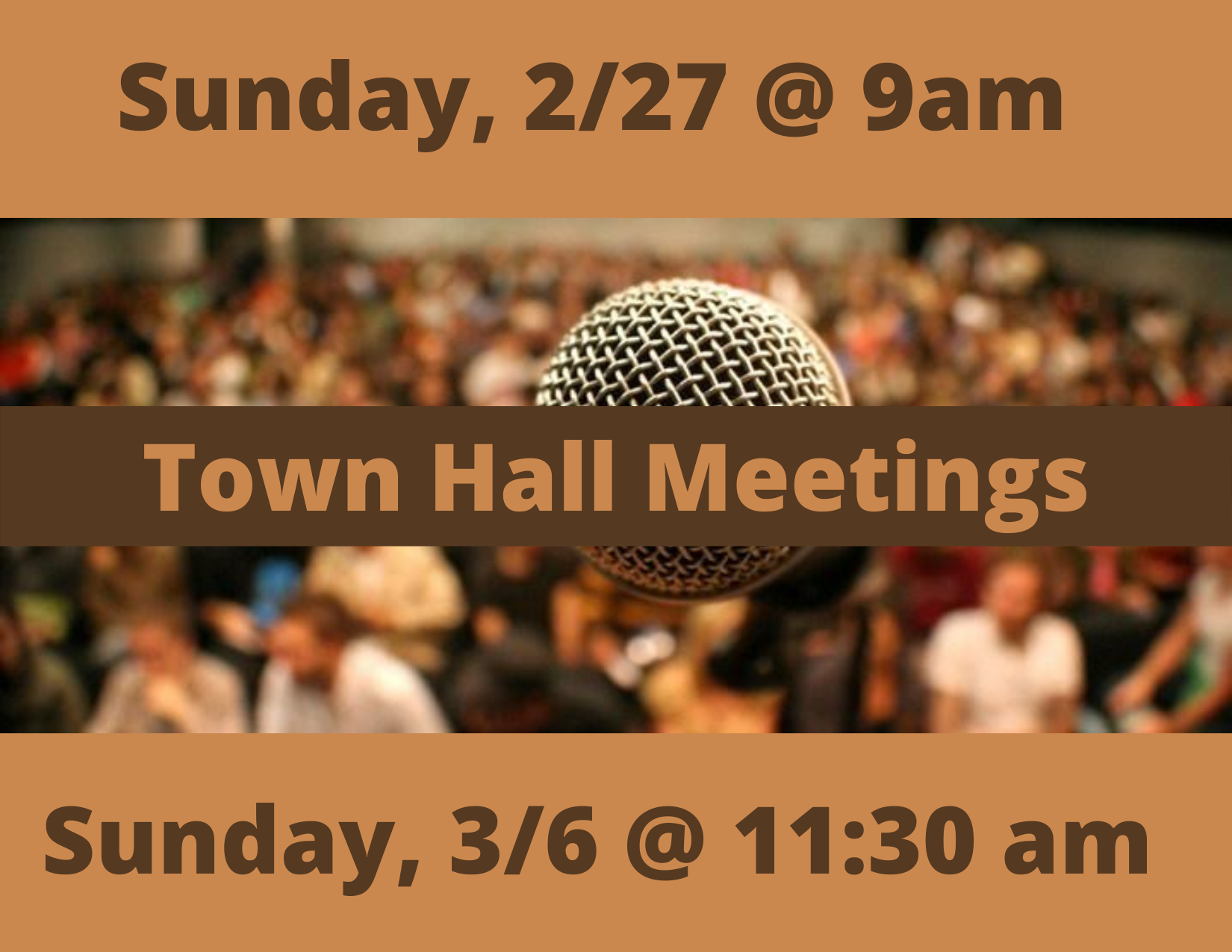 Town Hall Meetings - NorthHaven Church in Norman, Oklahoma