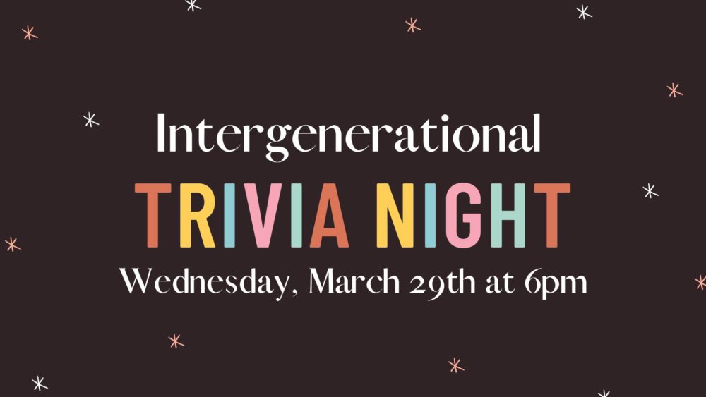 Intergenerational Trivia Night