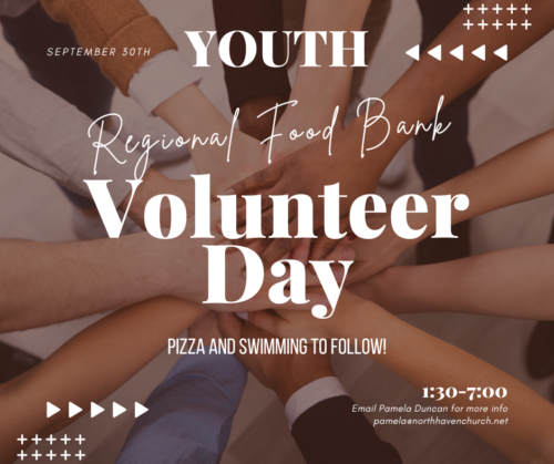 Youth Regional Food Bank Volunteer Day