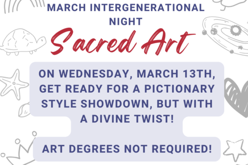 Intergenerational Night – Sacred Art